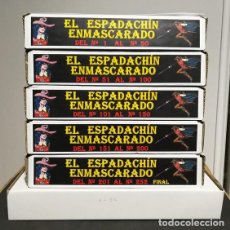 Tebeos: EL ESPADACHÍN ENMASCARADO, COLECCIÓN COMPLETA 252 TEBEOS. (VER TODAS LAS FOTOS Y TEXTO). Lote 301489943