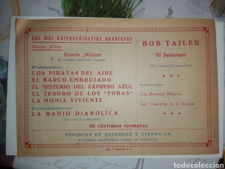 Tebeos: Roberto Alc&aacute;zar n&uacute;mero 5 de 60 c&eacute;ntimos - Foto 2