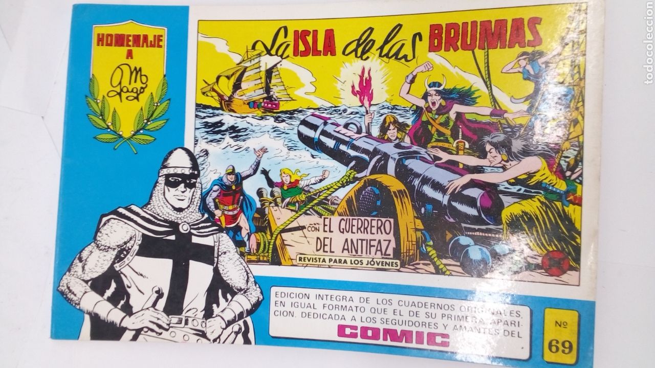 Comics: Comic del Guerrero del antifaz a&ntilde;o 1982 E69
