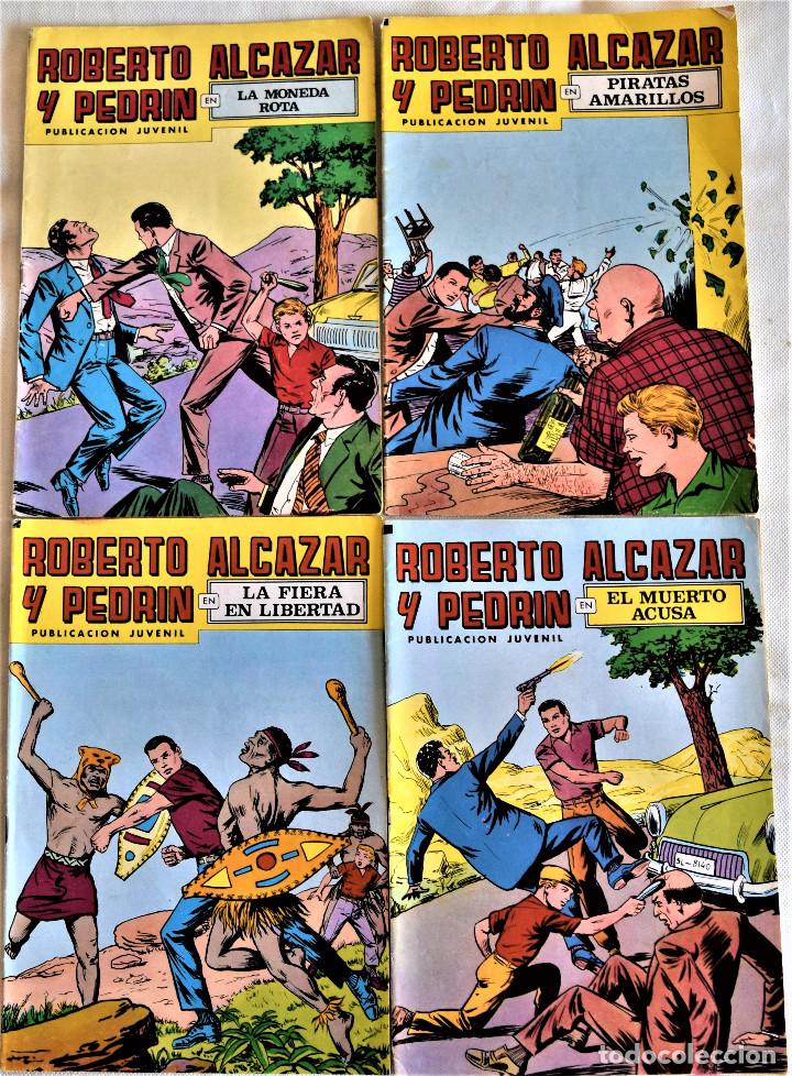 ROBERTO ALCAZAR Y PEDRIN Nº 146, 168, 170 Y 171 - 2º EPOCA - AÑO 1979 - TAPA BLANDA (Tebeos y Comics - Valenciana - Roberto Alcázar y Pedrín)