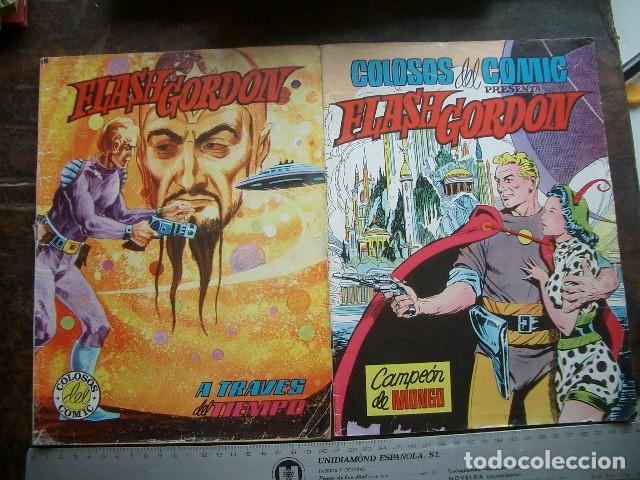 Tebeos: 2 FLASH GORDON COLOSOS DEL COMIC - Foto 1