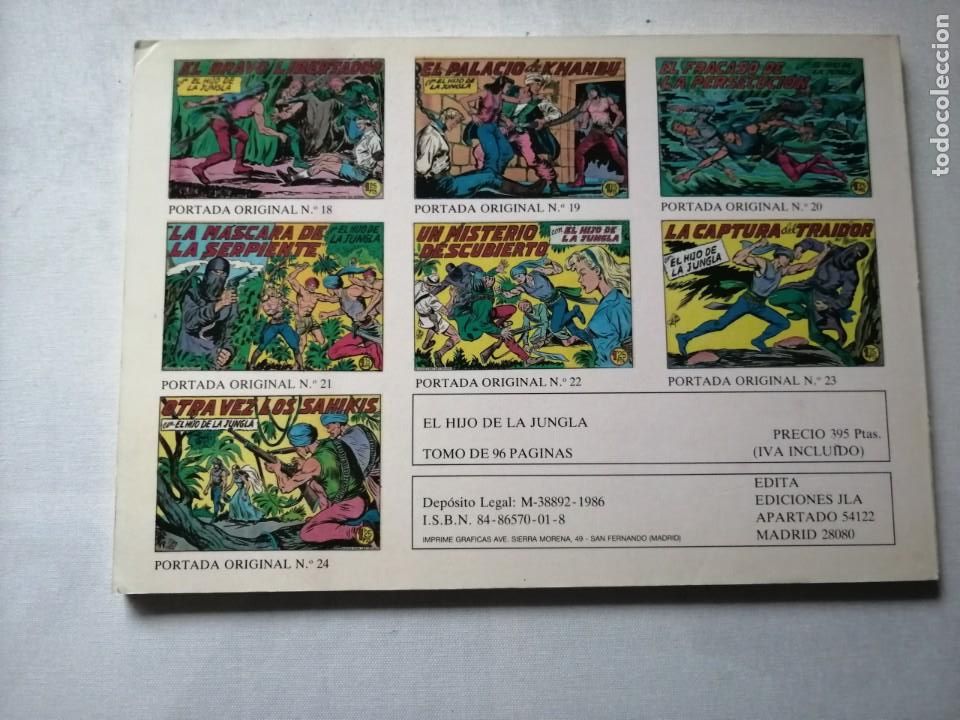 Tebeos: 7 TOMOS DEL HIJO DE LA JUNGLA. - Foto 12