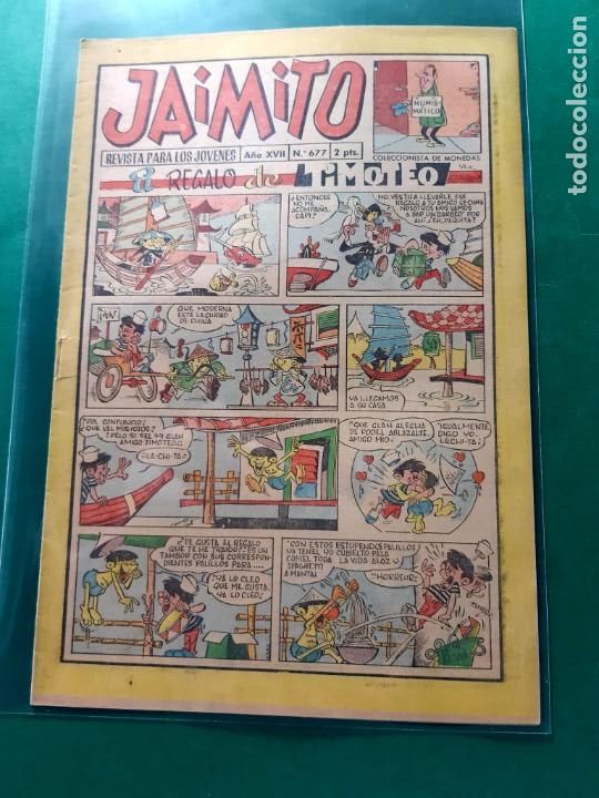 Tebeos: JAIMITO N&ordm; 677 EXCELENTE ESTADO - Foto 1