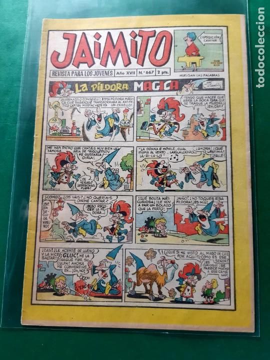 Tebeos: JAIMITO N&ordm; 667 EXCELENTE ESTADO - Foto 1