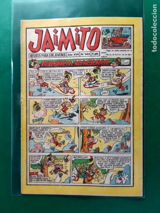 Tebeos: JAIMITO N&ordm; 666 EXCELENTE ESTADO - Foto 1