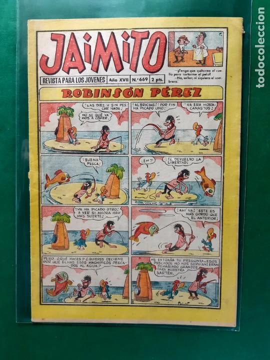 Tebeos: JAIMITO N&ordm; 679 EXCELENTE ESTADO - Foto 1