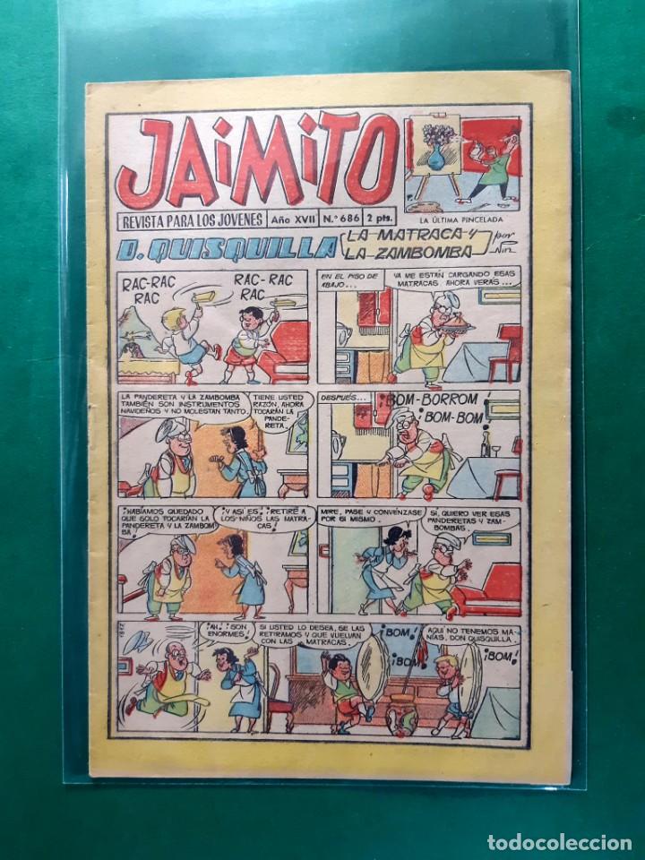 Tebeos: JAIMITO N&ordm; 686 EXCELENTE ESTADO - Foto 1