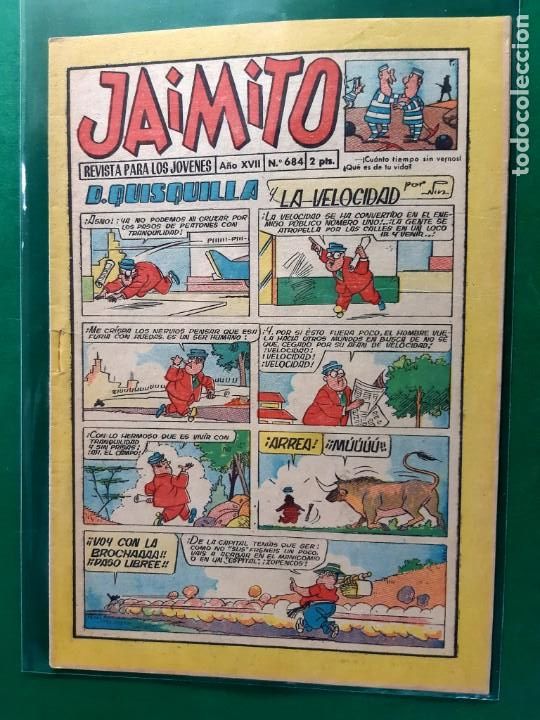 Tebeos: JAIMITO N&ordm; 684 EXCELENTE ESTADO - Foto 1