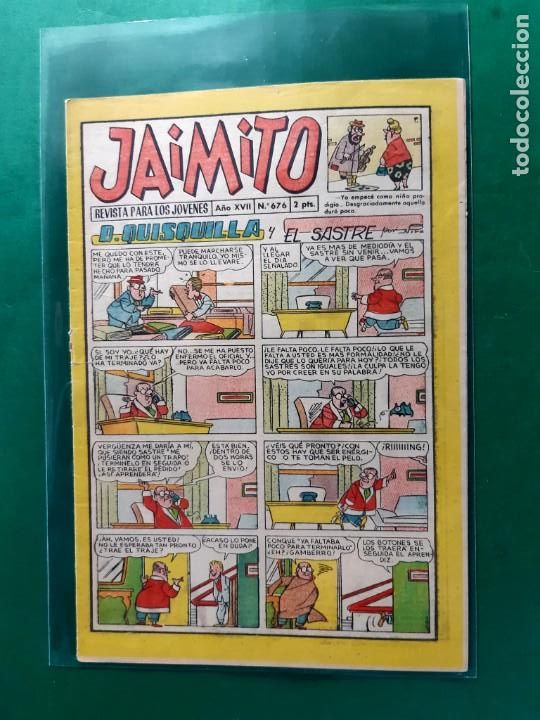 Tebeos: JAIMITO N&ordm; 676 EXCELENTE ESTADO - Foto 1