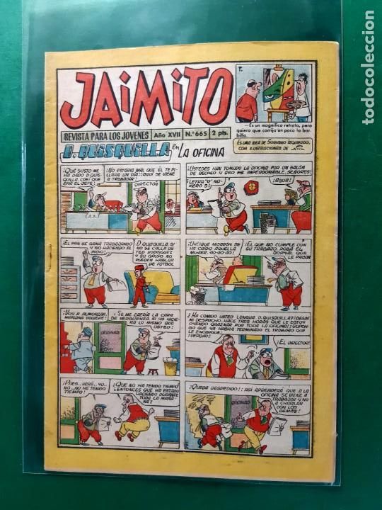 Tebeos: JAIMIT0 N&ordm; 665 EXCELENTE ESTADO - Foto 1