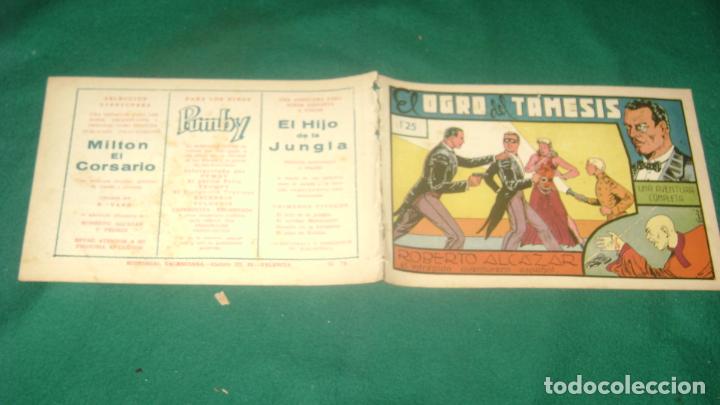 Comics: ROBERTO ALCAZAR Y PEDRIN ORIGINAL EL 78 EL OGRO DEL TAMESIS VER FOTOS CAJON PASILLO