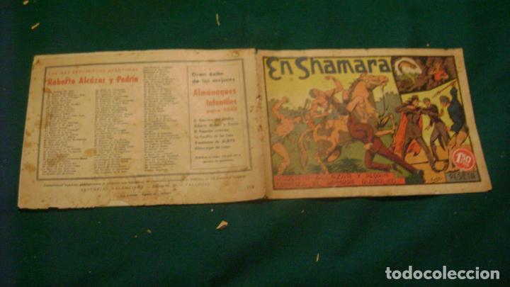 Tebeos: ROBERTO ALCAZAR Y PEDRIN ORIGINAL EL 114 EN SHAMARA FOTOS CAJON PASILLO