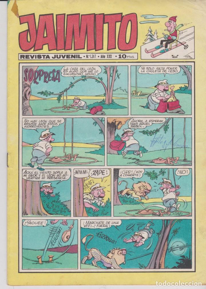 Tebeos: JAIMITO N&ordm; 1317 - Foto 1
