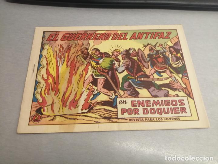 Tebeos: GUERRERO DEL ANTIFAZ N&ordm; 588 / VALENCIANA ORIGINAL