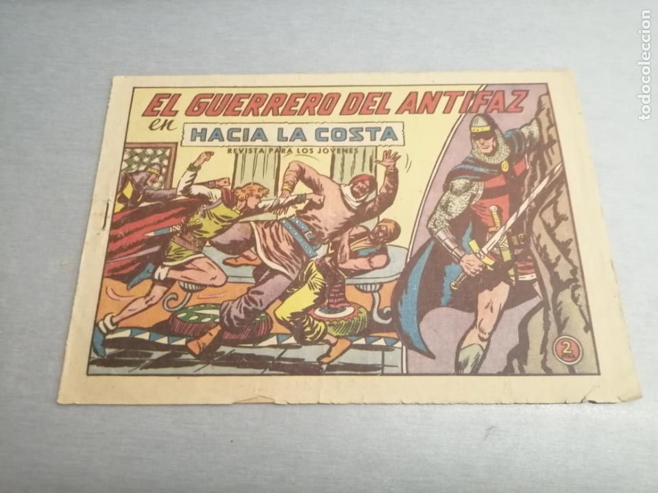 Tebeos: GUERRERO DEL ANTIFAZ N&ordm; 590 / VALENCIANA ORIGINAL
