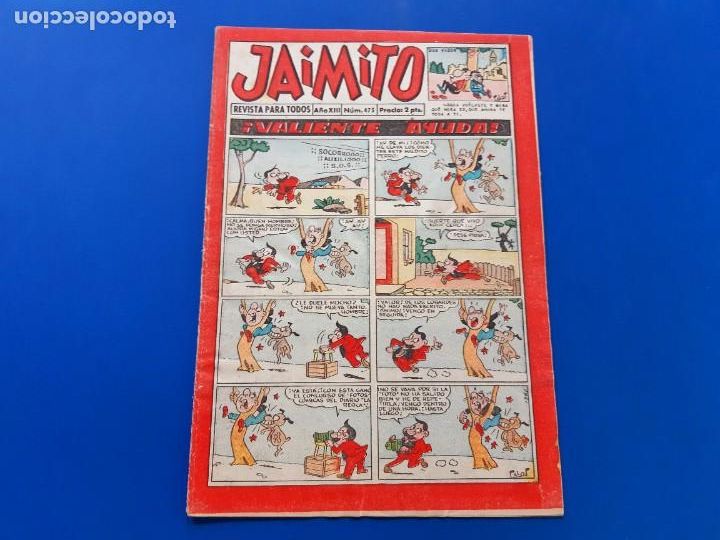 Tebeos: JAIMITO N&ordm; 475 EXCELENTE ESTADO - Foto 1