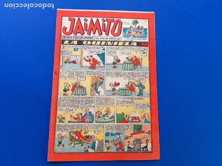 Tebeos: JAIMITO N&ordm; 650 EXCELENTE ESTADO - Foto 1