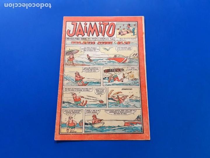 Tebeos: JAIMITO N&ordm; 608 EXCELENTE ESTADO - Foto 1