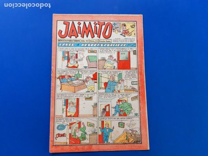Tebeos: JAIMITO N&ordm; 553 EXCELENTE ESTADO - Foto 1