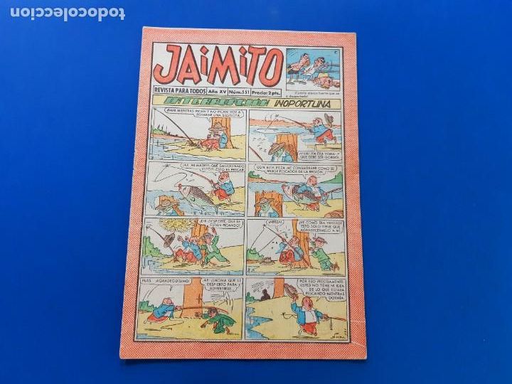 Tebeos: JAIMITO N&ordm; 551 EXCELENTE ESTADO - Foto 1