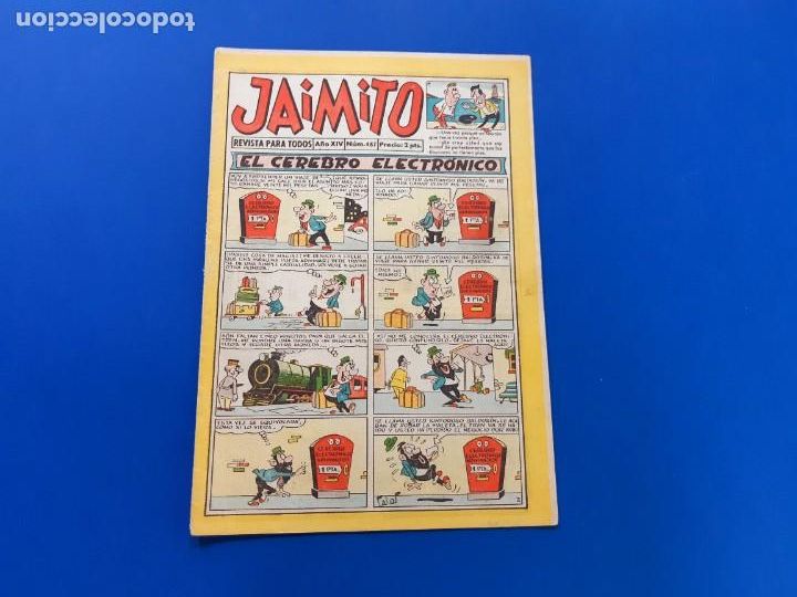 Tebeos: JAIMITO N&ordm; 487 EXCELENTE ESTADO - Foto 1