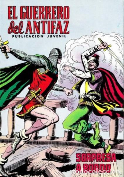 BDs: EL GUERRERO DEL ANTIFAZ- REEDICI&Oacute;N COLOREADA- PORTADAS NUEVAS - N&ordm; 155- 1975-BUEN ESTADO- LEAN-3751