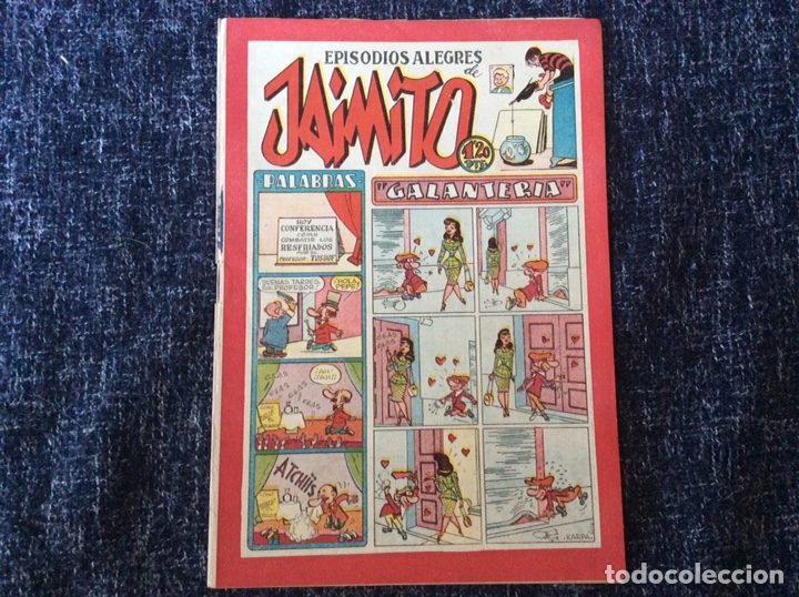 Tebeos: JAIMITO , EPISODIOS ALEGRES , N&ordm; 109 ,-ed. VALENCIANA 1945 - Foto 1