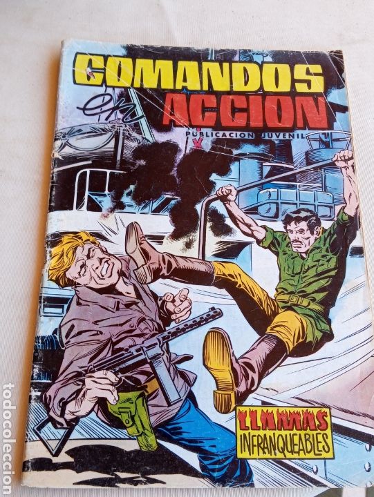 Tebeos: **COMANDOS EN ACCI&Oacute;N ( LLAMAS INFRANQUEABLES) - Foto 1