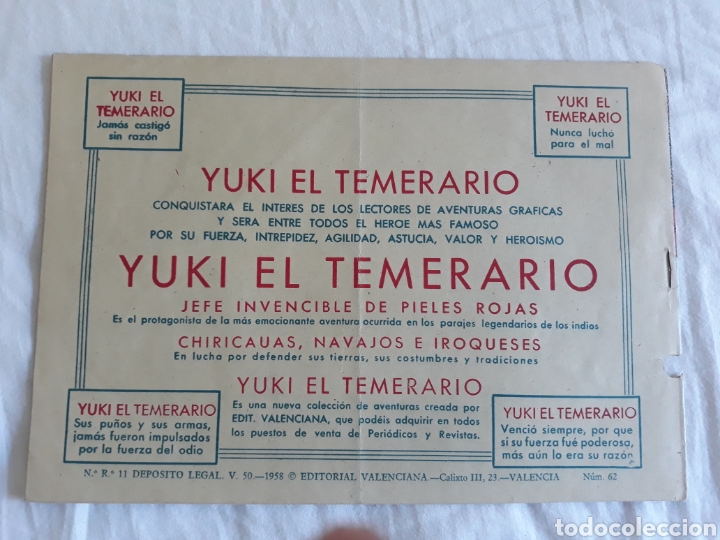 Tebeos: Colecci&oacute;n Comandos n⁰ 62 - el cobarde - ORIGINAL - Foto 2