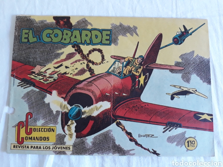 Tebeos: Colecci&oacute;n Comandos n⁰ 62 - el cobarde - ORIGINAL - Foto 1