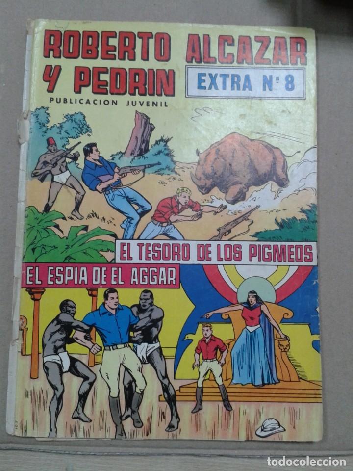 Tebeos: ROBERTO ALCAZAR Y PEDRIN EXTRA NUMERO 8