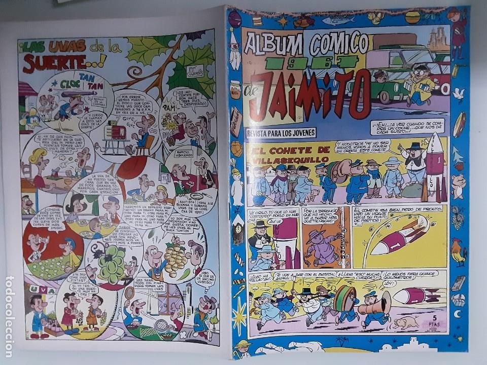 Tebeos: JAIMITO, &Aacute;LBUM C&Oacute;MICO 1967, ORIGINAL - Foto 1