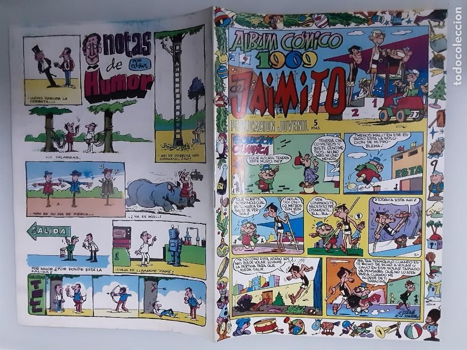 Tebeos: JAIMITO, &Aacute;LBUM C&Oacute;MICO 1969, ORIGINAL - Foto 1