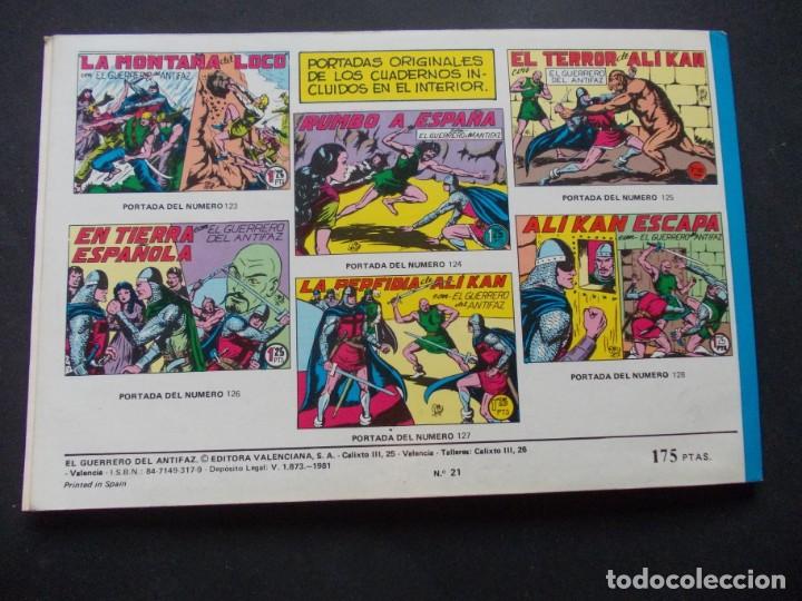 Tebeos: Comic homenaje a M. Gago nº21 La isla del turco con el Guerrero del antifaz 1981 ed. valenciana - Foto 4 - 228913160