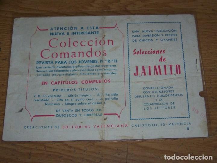 Tebeos: VALENCIANA COLECCION COMANDOS 2 - Foto 2