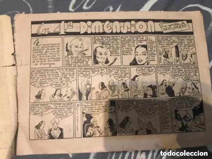 Tebeos: ANTIGUO TEBEO C&Oacute;MIC LA CUARTA 4 DIMENSI&Oacute;N CON JULIO Y RICARDO 16 - Foto 2