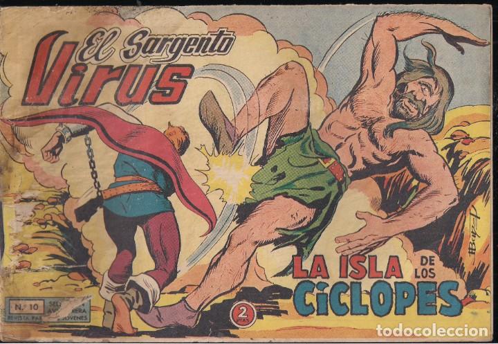 Tebeos: EL SARGENTO VIRUS N&ordm; 10: LA ISLA DE LOS C&Iacute;CLOPES - Foto 1