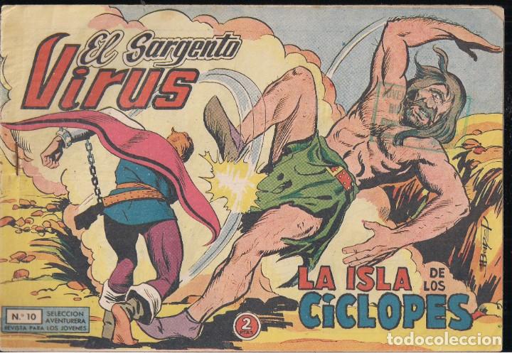 Tebeos: EL SARGENTO VIRUS N&ordm; 10: LA ISLA DE LOS C&Iacute;CLOPES - Foto 1