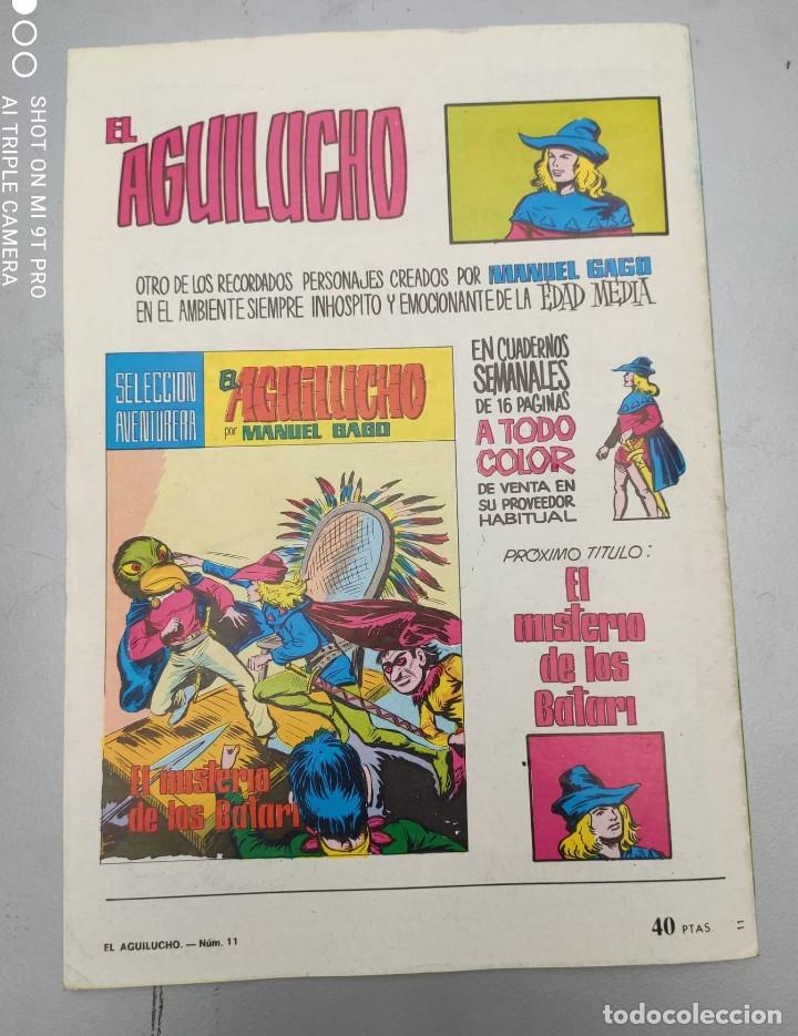 Tebeos: EL AGUILUCHO NUMERO 11 - Foto 3