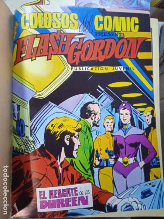 Tebeos: ALBUM FLASH GORDON-VALENCIANA - Foto 2