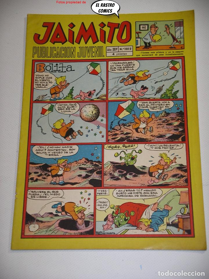 Tebeos: Jaimito n&ordm; 1012, ed. Valenciana - Foto 1