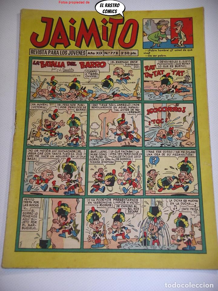 Tebeos: Jaimito n&ordm; 778, ed. Valenciana - Foto 1