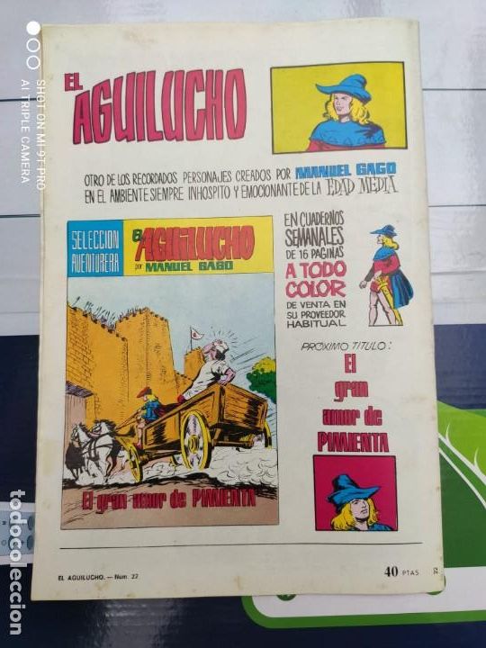 Tebeos: EL AGUILUCHO NUMERO 22 - Foto 3