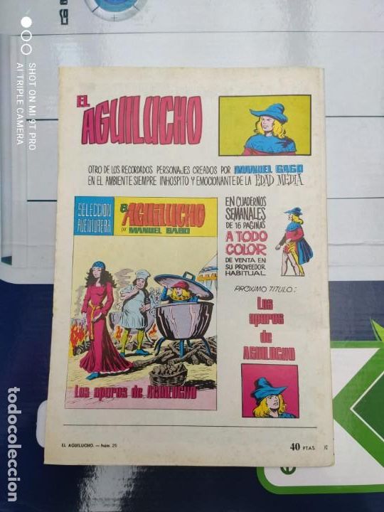 Tebeos: EL AGUILUCHO NUMERO 25 - Foto 2