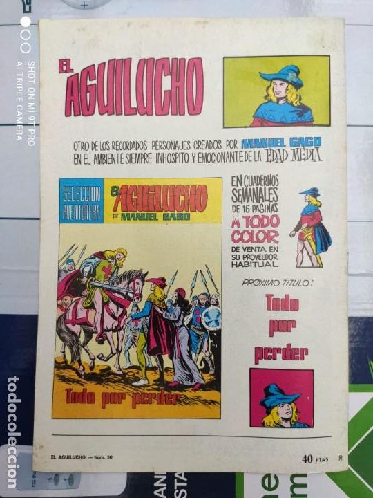 Tebeos: EL AGUILUCHO NUMERO 30 - Foto 3