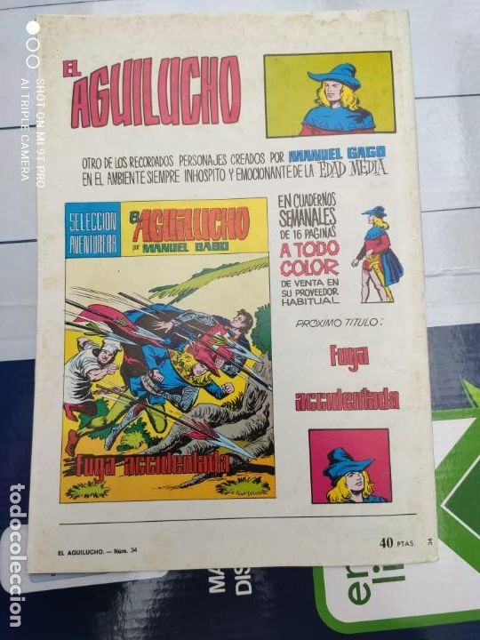 Tebeos: EL AGUILUCHO NUMERO 34 - Foto 3