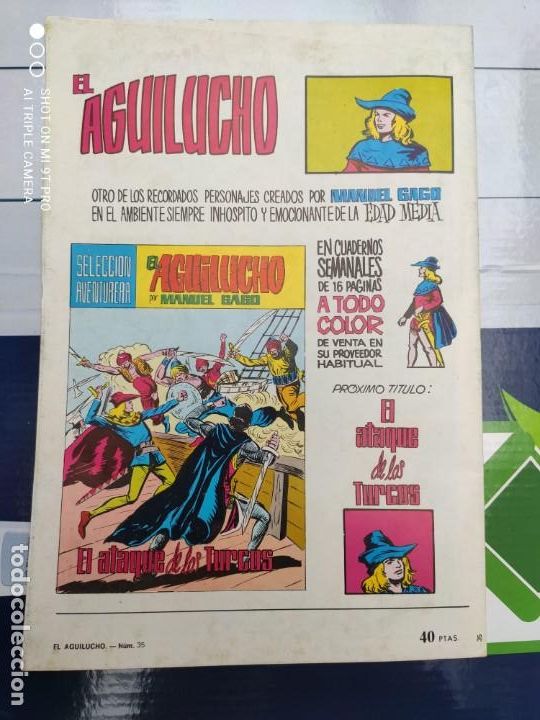 Tebeos: EL AGUILUCHO NUMERO 35 - Foto 3