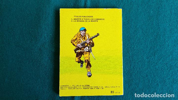 Tebeos: LIBRO COMANDOS (1981) CADENA DE MANDO - EDIT. VALENCIANA - Foto 6