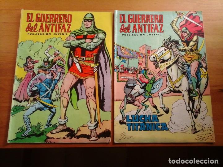 Tebeos: 9 COMICS EL GUERRERO DEL ANTIFAZ 1972 - Foto 1
