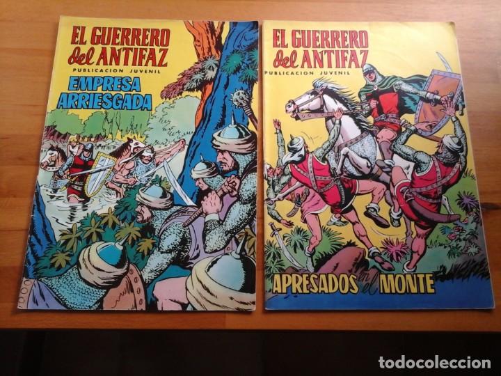 Tebeos: 9 COMICS EL GUERRERO DEL ANTIFAZ 1972 - Foto 7